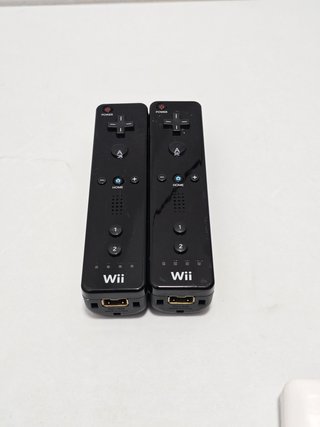 2 mandos wii negros originales nintendo wii