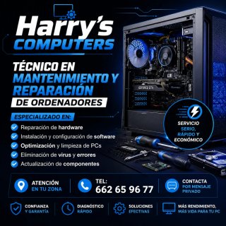 Técnico informático - Reparación de Pcs