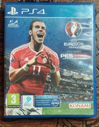 PS4 PES 2016 Pro Evolution Soccer UEFA EURO 2016