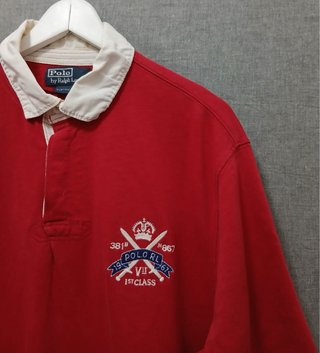 ralph lauren polo size L red