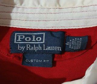 ralph lauren polo size L red