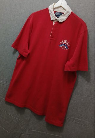 ralph lauren polo size L red
