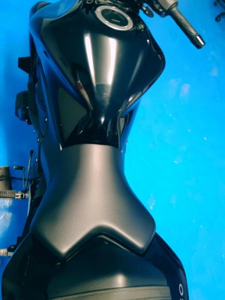 Kawasaki Naked Negra