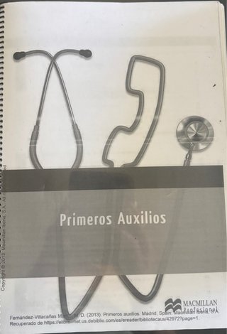 Primeros Auxilios Mac Millan