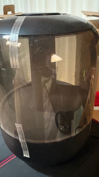Humidificador Dreo HM306 Negro/Transparente