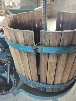 Prensa de vino