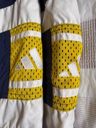 Cazadora Vintage Adidas Azul y Blanca