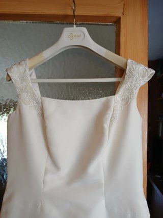 Vestido de Novia Blanco hueso