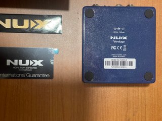 NUX Dual Overdrive per chitarra elettrica
