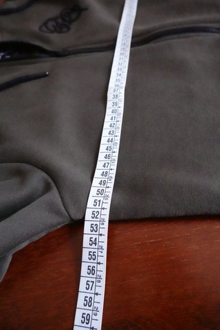 Sudadera con capucha verde talla L
