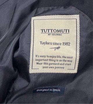 Traje de hombre Sixto Confecciones Talla M