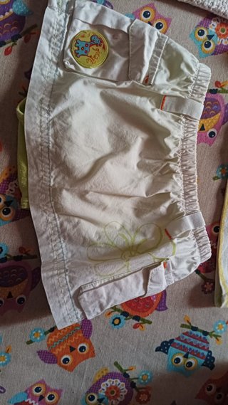 Conjunto niña camiseta y falda