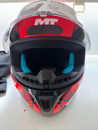 Casco Moto MT Targo S Piqueras Talla L