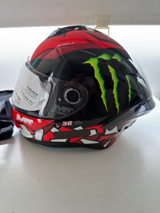 Casco Moto MT Targo S Piqueras Talla L