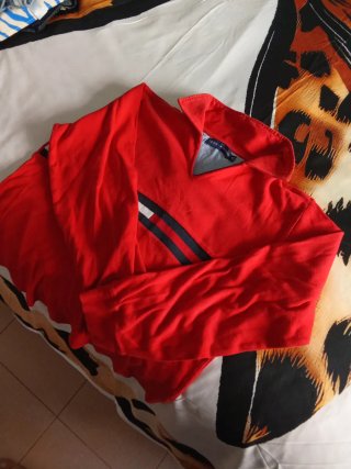 Jersey Tommy Hilfiger Rojo Talla S