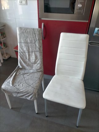 5 Sillas Comedor Tapizadas