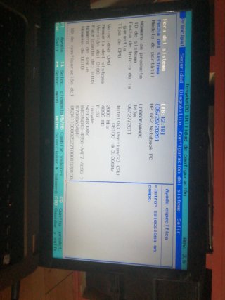 Portátil HP G62 Notebook PC