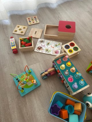 Lote Juguetes Motricidad Fina Infantil