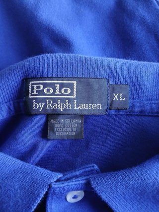 ralph lauren polo size XL blue