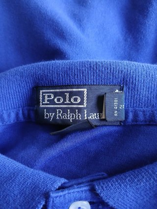 ralph lauren polo size XL blue