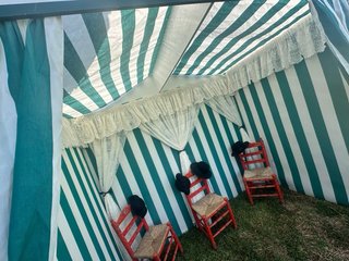 Caseta de feria para eventos
