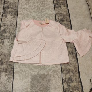 Chaqueta corta volantes Teria Yabar S