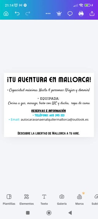 Alquiler Autocaravana Mallorca – Rimor Katamarano
