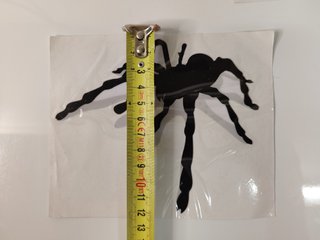 pegatina araña para vehículos, o gatito