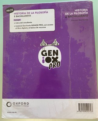 Historia de la Filosofía, 2 Bachillerato, Genio...