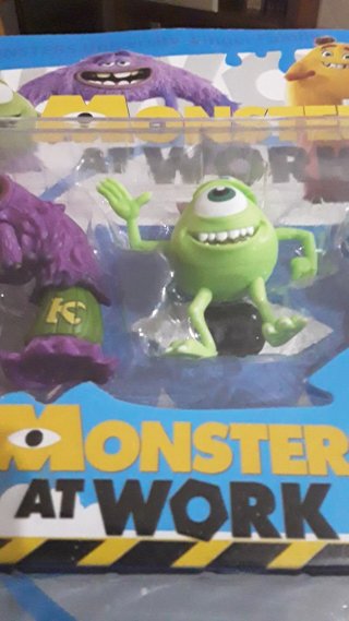 Monsters at Work  colección 5 Figuras Selladas