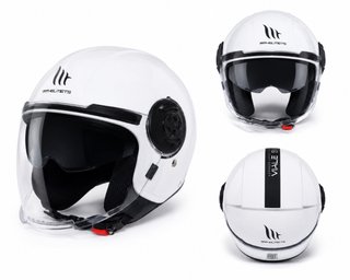 Chaqueta y casco para moto