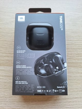 Auriculares JBL Tune 225TWS Negro