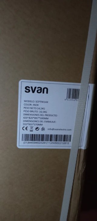 Campana extractora SVAN SCPT901AX nueva