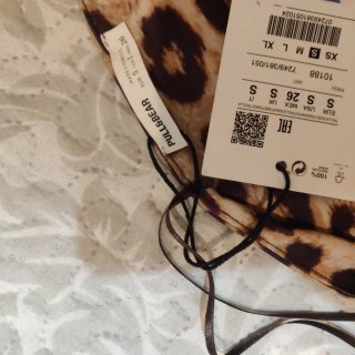 Top Pull&Bear leopardo talla S