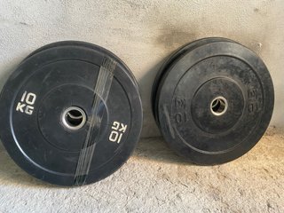 Barra Olímpica + Discos Entrenamiento
