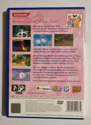 Winx Club PS2 Playstation Konami Completo