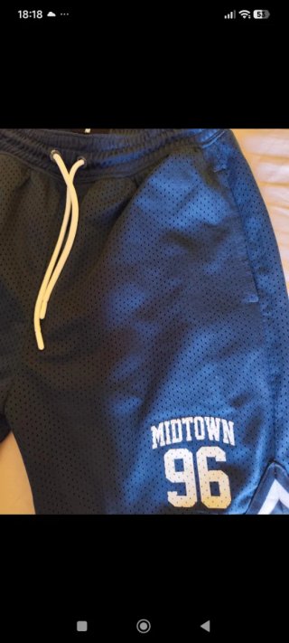 Pantaloncini Terranova Basket Blu Taglia M