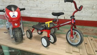 Triciclo, Moto y Bicicleta Infantil