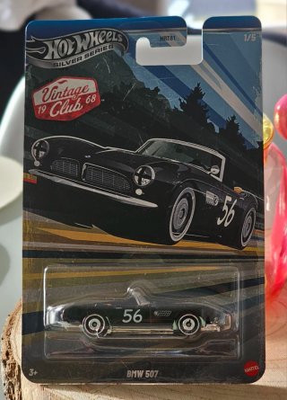 Hot Wheels BMW 507 Prata Série Vintage Club