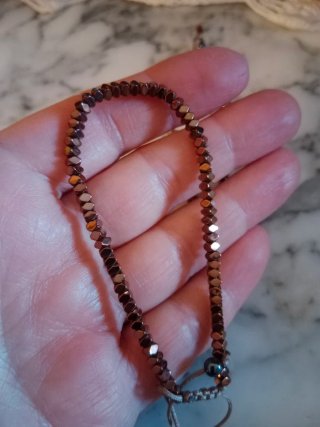Pulseras de cobre y metal