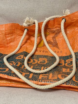 Bolso de playa Material reciclado y Comercio justo