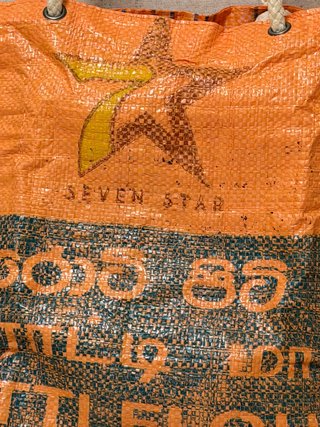 Bolso de playa Material reciclado y Comercio justo