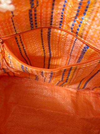 Bolso de playa Material reciclado y Comercio justo