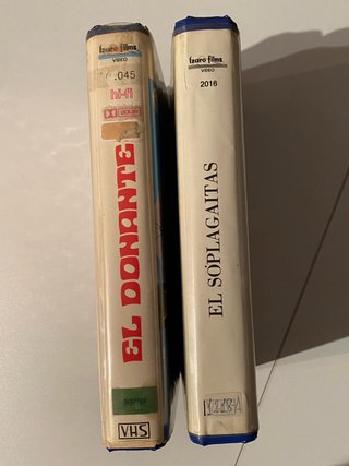 2 Películas VHS Comedia Española