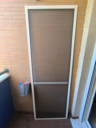 Mosquitera para puerta Alto 255 cm Ancho 71,5 cm