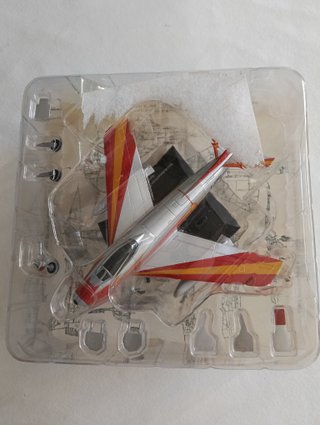 Maqueta Avión Sabre F-86 Patrulla Ascua España.