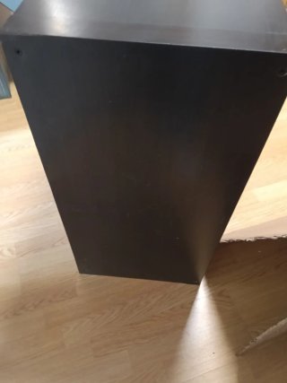 Estantería Ikea Negra