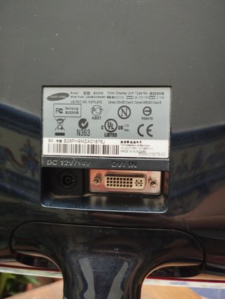 Monitor Samsung BX2335 23 Rojo/Negro