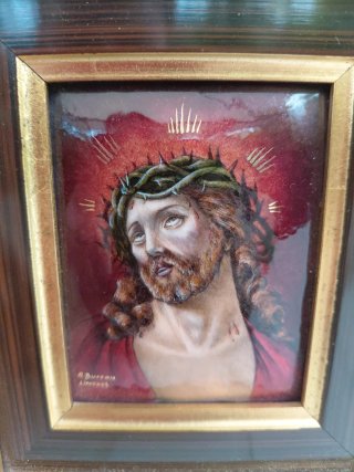 Esmalte Ecce Homo A. Bureau