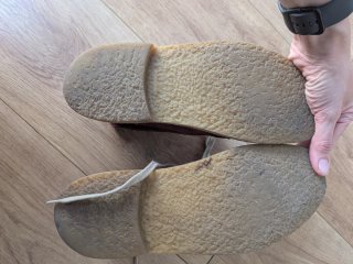 Botines granates con cordones
